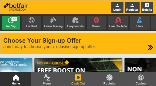 Betfair Mobile App