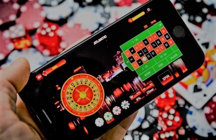 Igranje ruleta na mobilnoj aplikaciji za kasino