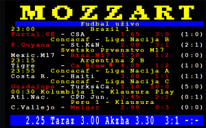 Soccer Teletext Online