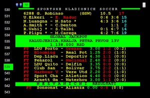 sta znaci soccer teletekst